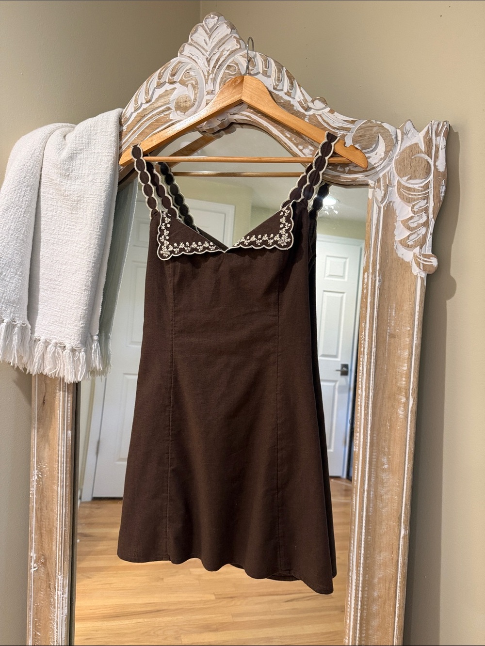 Abercrombie & Fitch linen Mini Dress - Picture 2 of 5